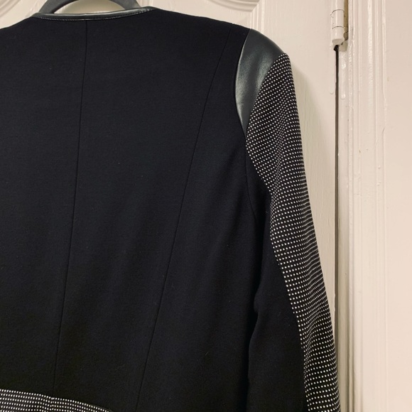 Classy office jacket, black with white dots🖤🤍 - Picture 13 of 14